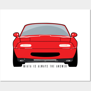 Mazda Miata "The Answer" Posters and Art